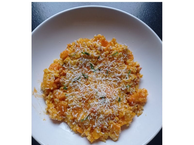 Cliquez pour zoomer ! Risotto au potimarron Thermomix par carambar10