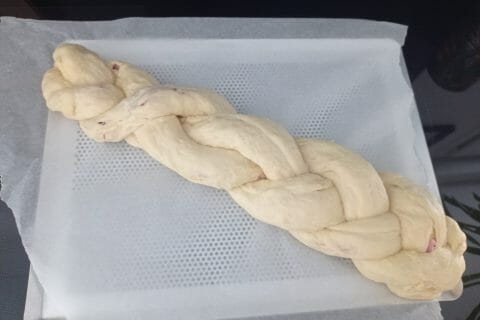 Cliquez pour zoomer ! Brioche salée jambon fromage Thermomix par carambar10