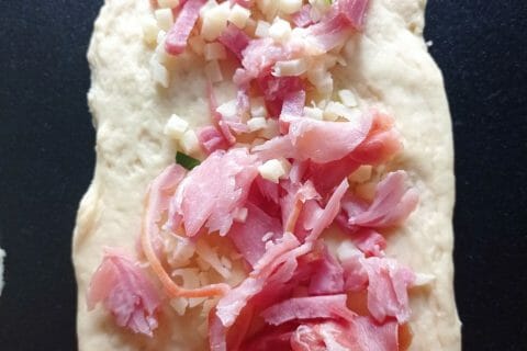 Cliquez pour zoomer ! Brioche salée jambon fromage Thermomix par carambar10