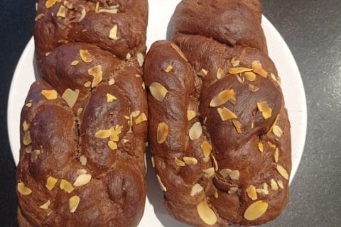 Cliquez pour zoomer ! Brioche tout chocolat Thermomix par carambar10
