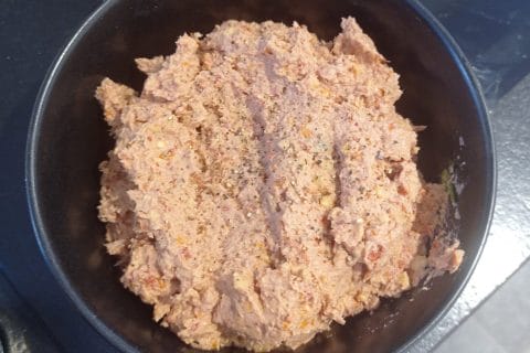 Cliquez pour zoomer ! Rillettes de thon aux tomates séchées Thermomix par carambar10