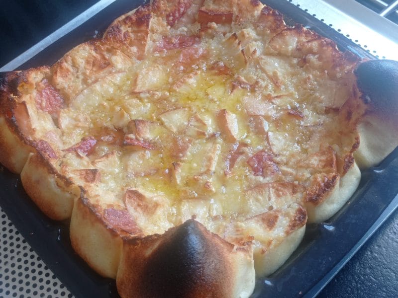 Cliquez pour zoomer ! Flognarde aux pommes Thermomix par carambar10