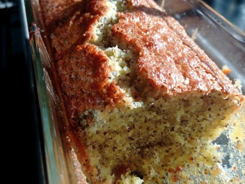 Cliquez pour zoomer ! Cake pavot et citron Thermomix par carambar10