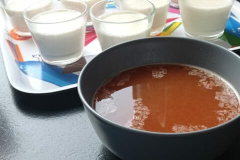 Cliquez pour zoomer ! Panna cotta au sirop de pamplemousse Thermomix par carambar10