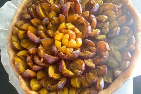 Cliquez pour zoomer ! Tarte aux quetsches Thermomix par carambar10