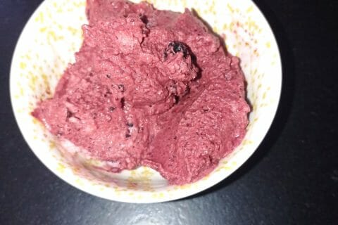 Cliquez pour zoomer ! Glace aux myrtilles Thermomix par carambar10