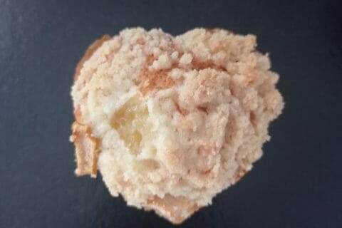 Cliquez pour zoomer ! Muffins aux pommes façon crumble Thermomix par carambar10