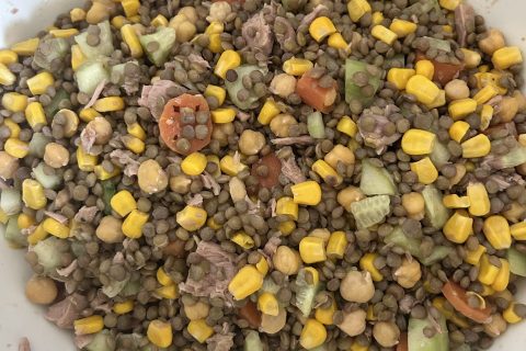 Cliquez pour zoomer ! Salade de lentilles Thermomix par picasousou