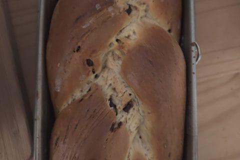 Cliquez pour zoomer ! Brioche mascarpone et fruits confits Thermomix par picasousou