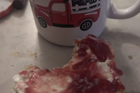 Cliquez pour zoomer ! Brioche mascarpone et fruits confits Thermomix par picasousou