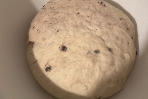 Cliquez pour zoomer ! Brioche mascarpone et fruits confits Thermomix par picasousou