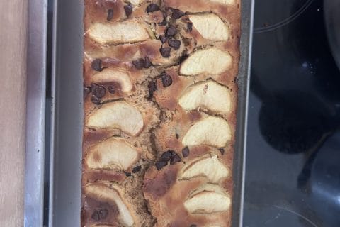 Cliquez pour zoomer ! Quatre quarts aux pommes Thermomix par picasousou