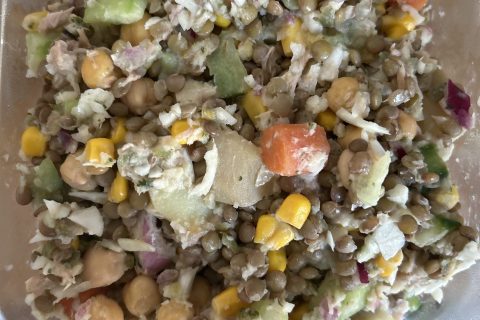 Cliquez pour zoomer ! Salade de lentilles Thermomix par picasousou