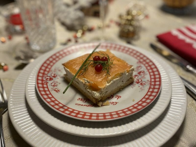 Cliquez pour zoomer ! Cheesecake au saumon sans cuisson Thermomix par cathycookies