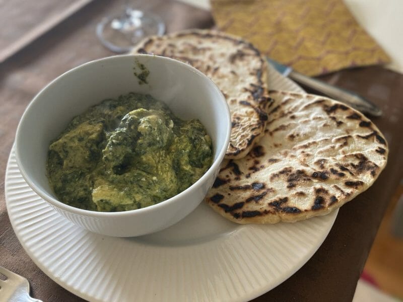 Cliquez pour zoomer ! Poulet Palak Thermomix par cathycookies