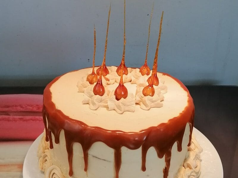 Cliquez pour zoomer ! Layer cake Kinder Bueno Thermomix par celine03400