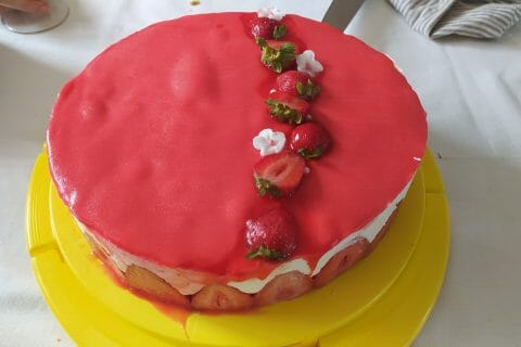 Cliquez pour zoomer ! Fraisier Thermomix par Lauremora