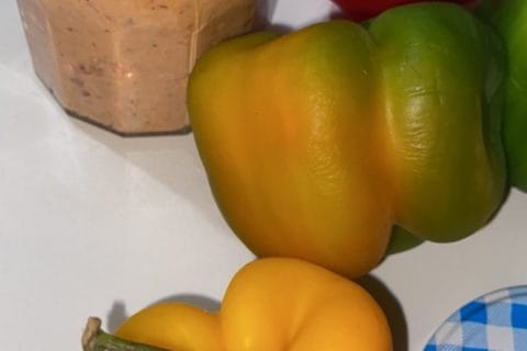 Cliquez pour zoomer ! Crème de poivrons à la feta Thermomix par jennak