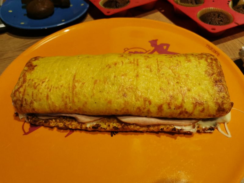 Cliquez pour zoomer ! Roulé de pommes de terre, jambon et reblochon Thermomix par Belleisachouette