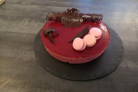 Cliquez pour zoomer ! Bavarois aux framboises Thermomix par Cédric