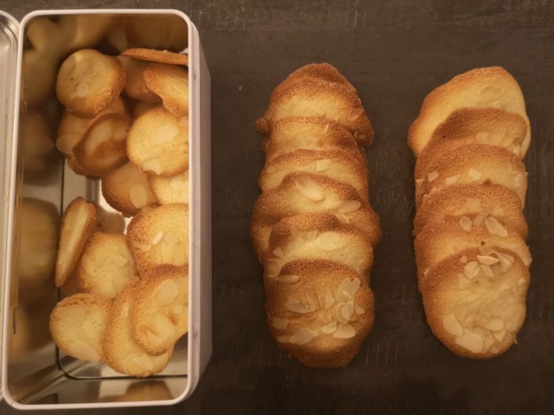 Cliquez pour zoomer ! Tuiles aux amandes Thermomix par Cédric