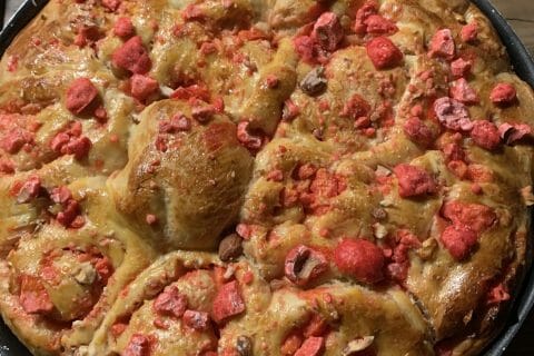 Cliquez pour zoomer ! Brioche aux pralines roses Thermomix par bibidoll69
