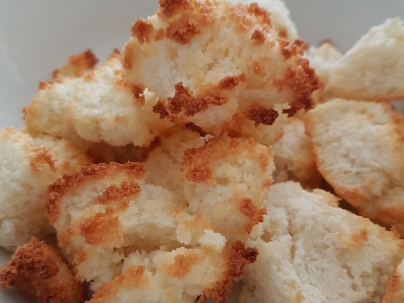 Cliquez pour zoomer ! Rocher coco (Congolais) Thermomix par Evelyne