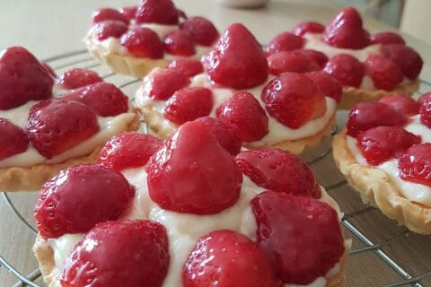 Cliquez pour zoomer ! Tarte aux fraises Thermomix par Evelyne