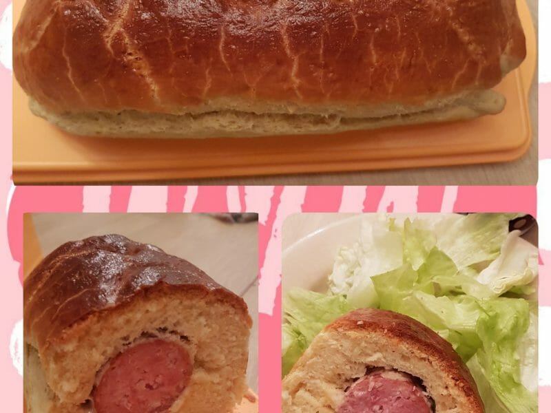 Cliquez pour zoomer ! Saucisson brioché Thermomix par Evelyne