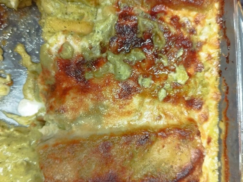 Cliquez pour zoomer ! Cannelloni au thon et à la crème de courgettes Thermomix par cyrada