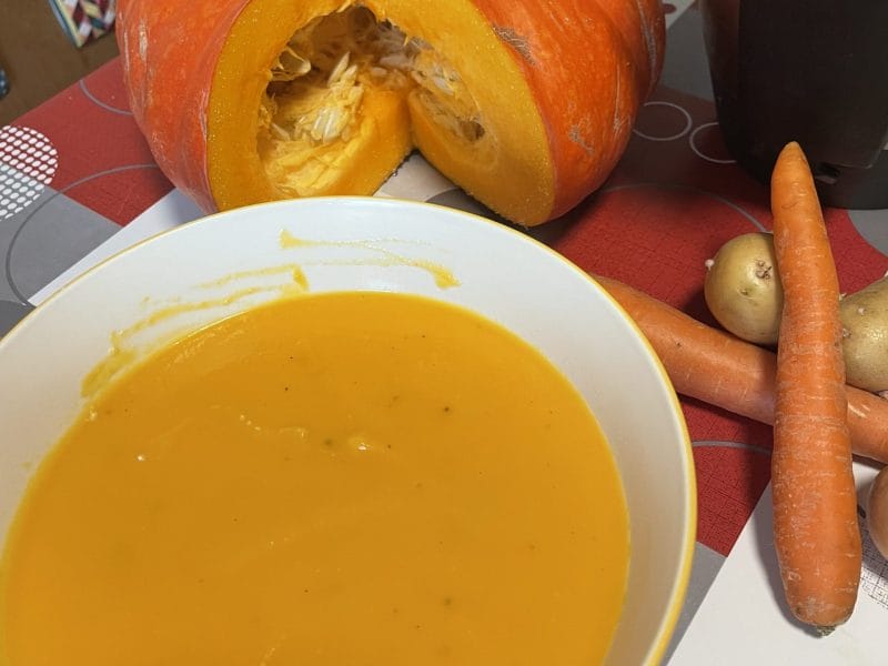 Cliquez pour zoomer ! Soupe de citrouille Thermomix par Olivier