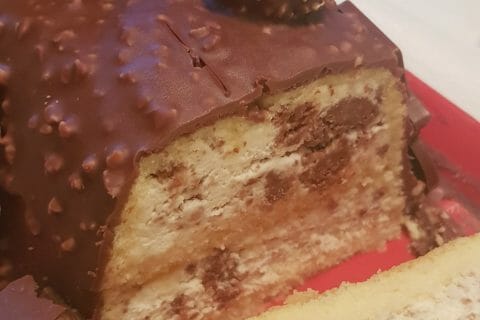 Cliquez pour zoomer ! Bûche Ferrero Rocher Thermomix par Olivier