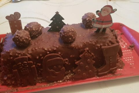 Cliquez pour zoomer ! Bûche Ferrero Rocher Thermomix par Olivier