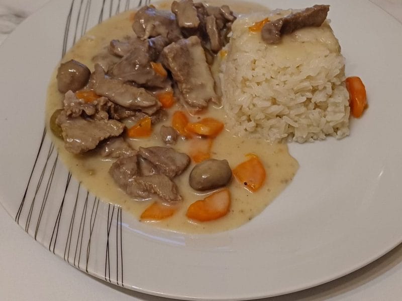 Cliquez pour zoomer ! Blanquette de veau Thermomix par Ninii