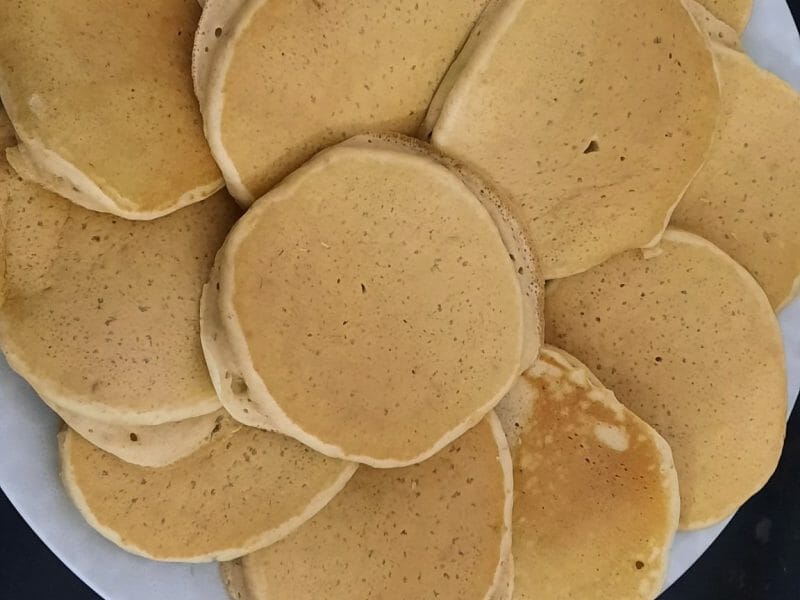 Cliquez pour zoomer ! Pancakes à la banane Thermomix par Mimi_Raf_Al