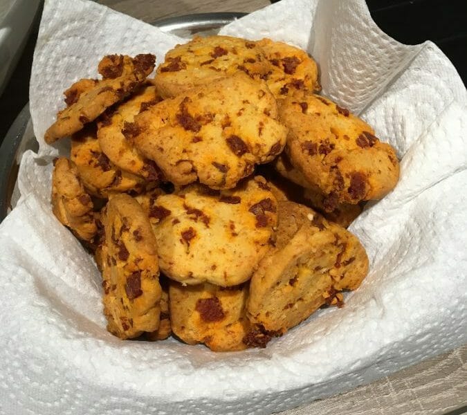 Cliquez pour zoomer ! Cookies au chorizo Thermomix par Lyvismy