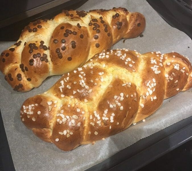 Cliquez pour zoomer ! Brioche tressée à la mie filante Thermomix par Lyvismy