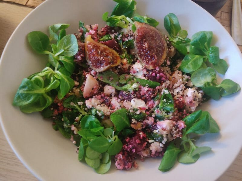Cliquez pour zoomer ! Salade de quinoa, betterave et feta Thermomix par anne_382