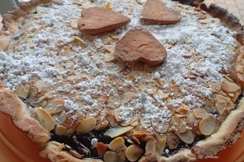Cliquez pour zoomer ! Tarte amandine aux fruits rouges Thermomix par mandinette19