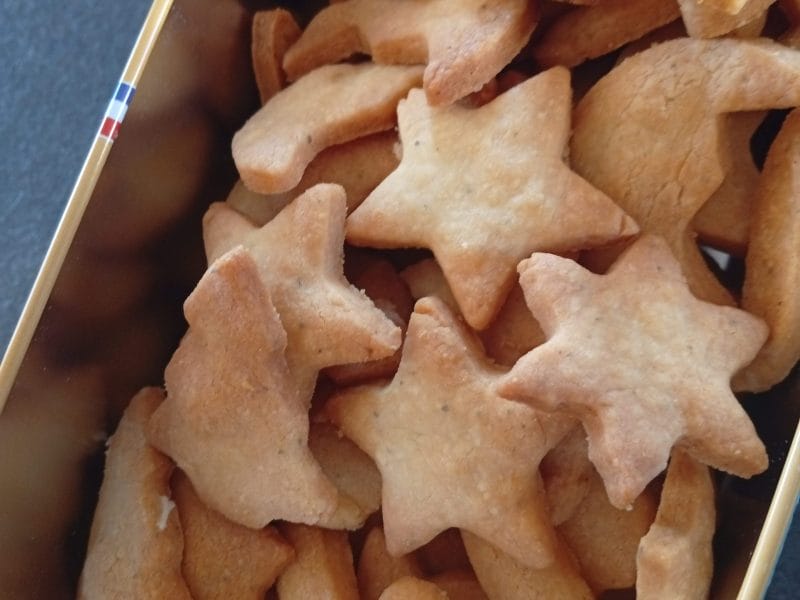 Cliquez pour zoomer ! Sablés au parmesan Thermomix par mandinette19