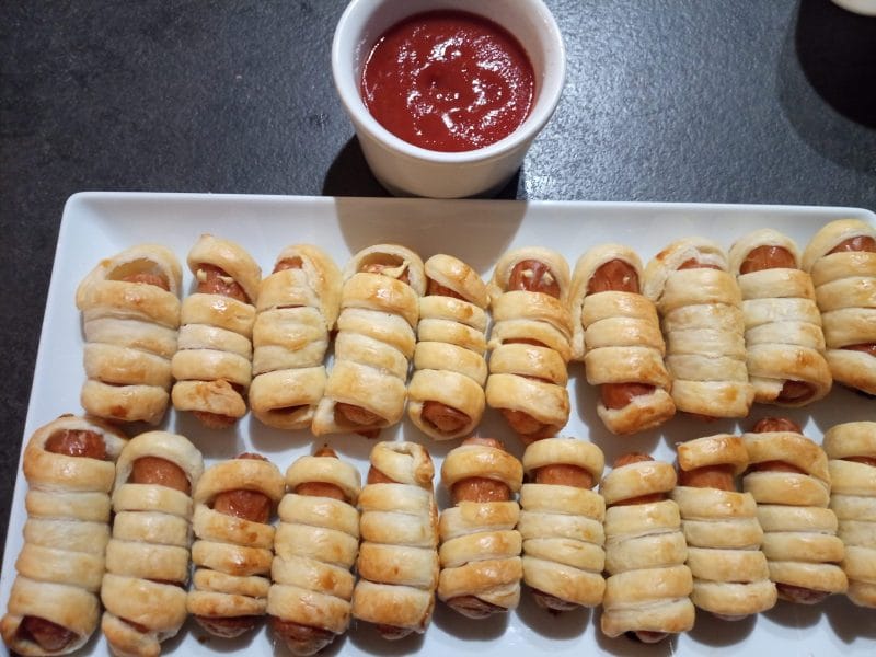 Cliquez pour zoomer ! Saucisses momie Thermomix par mandinette19