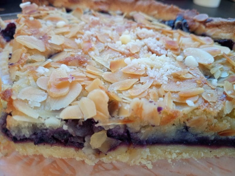 Cliquez pour zoomer ! Tarte amandine aux fruits rouges Thermomix par mandinette19