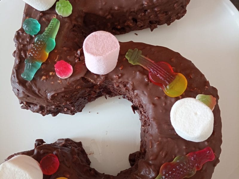 Cliquez pour zoomer ! Gâteau au chocolat des écoliers Thermomix par mandinette19