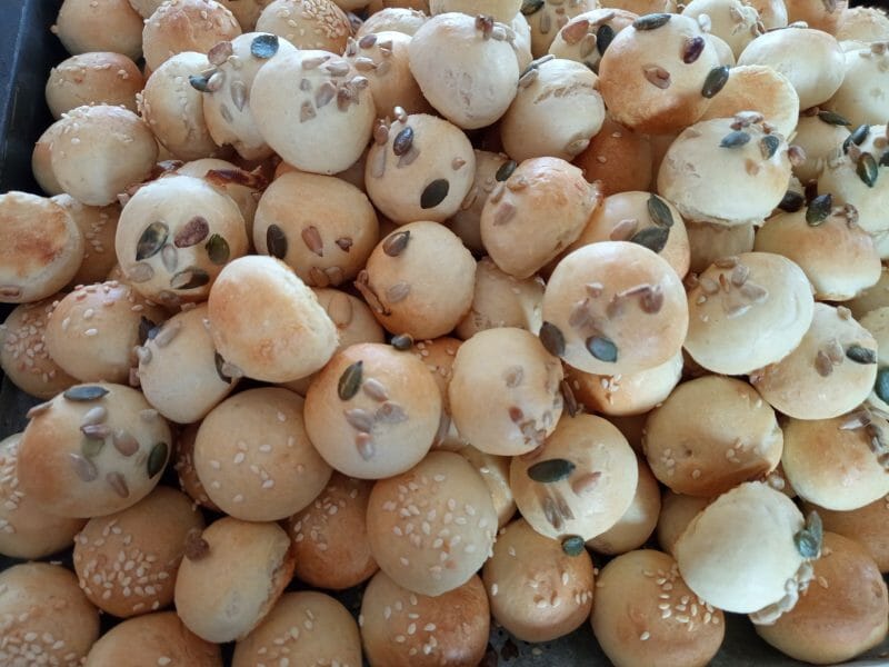 Cliquez pour zoomer ! Pains hamburger Thermomix par mandinette19