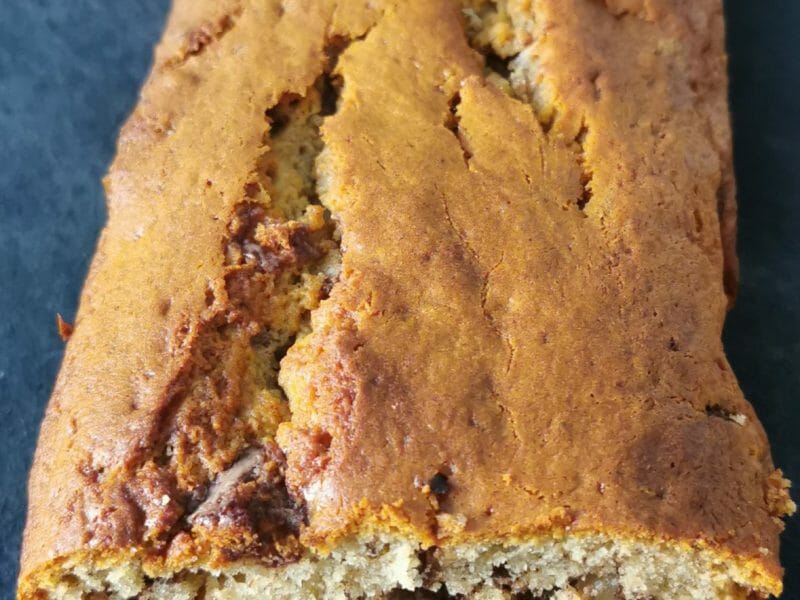 Cliquez pour zoomer ! Cake banane et pépites de chocolat Thermomix par HF4568 Click Chef