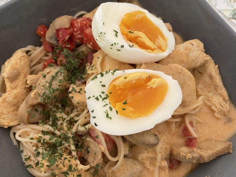 Cliquez pour zoomer ! Ramen thaï au poulet Thermomix par elodie_1186