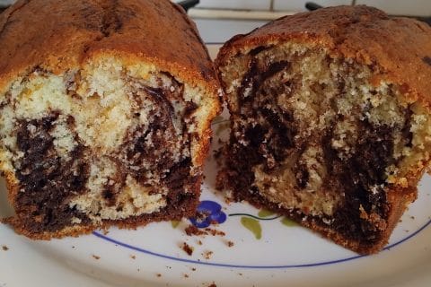 Cliquez pour zoomer ! Marbré au chocolat Thermomix par karine1984