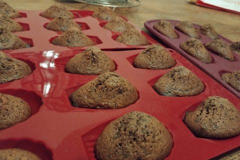 Cliquez pour zoomer ! Madeleines au chocolat Thermomix par karine1984