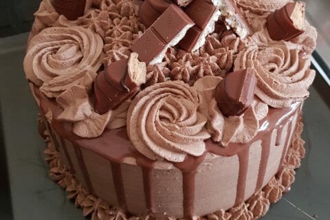 Cliquez pour zoomer ! Layer cake Kinder Bueno Thermomix par Amandine514