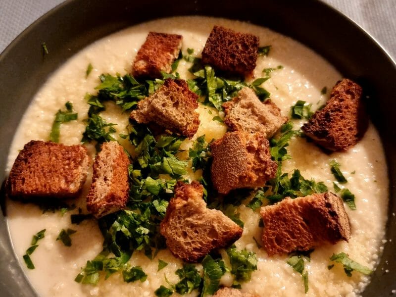 Velouté de chou-fleur au Thermomix - Cookomix